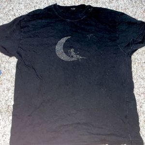 john half/brandy melville black tshirt